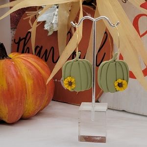 Pumpkin Earrings